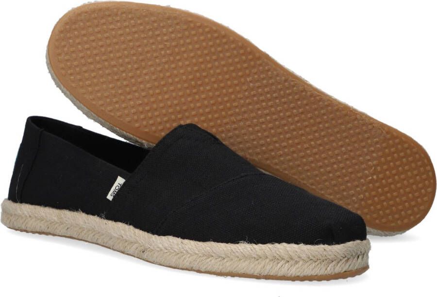 TOMS Alpargata Rope Dames Espadrilles Black