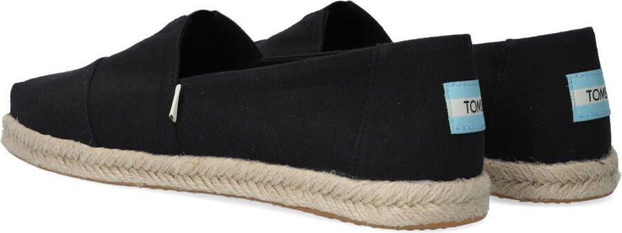 TOMS Alpargata Rope Dames Espadrilles Black