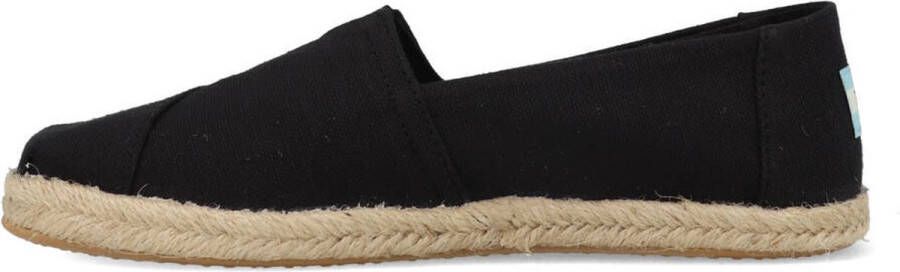 TOMS Alpargata Rope Dames Espadrilles Black