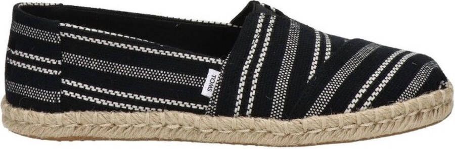 TOMS Alpargata Rope Dames Espadrilles Black