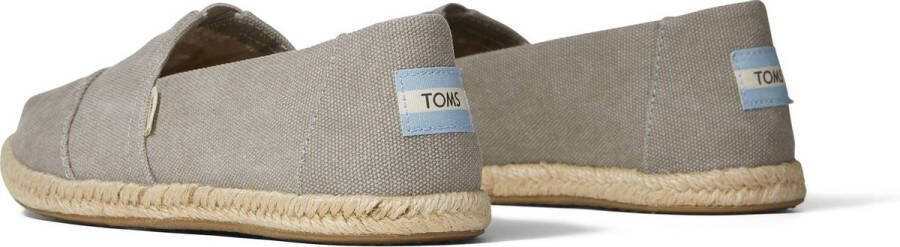 TOMS Alpargata Rope Dames Espadrilles Grey
