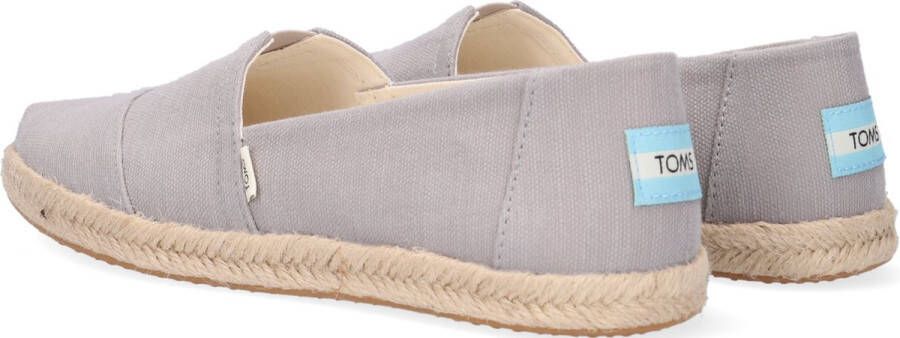 TOMS Alpargata Rope Dames Espadrilles Grey