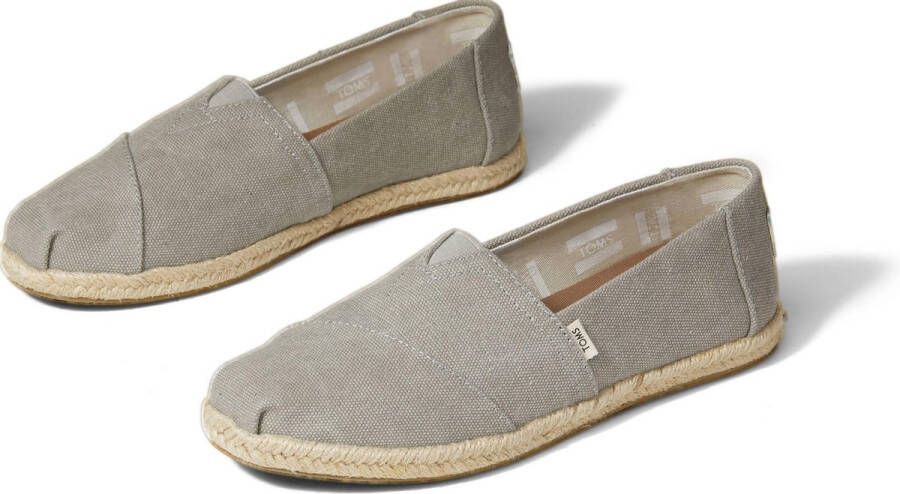 TOMS Alpargata Rope Dames Espadrilles Grey