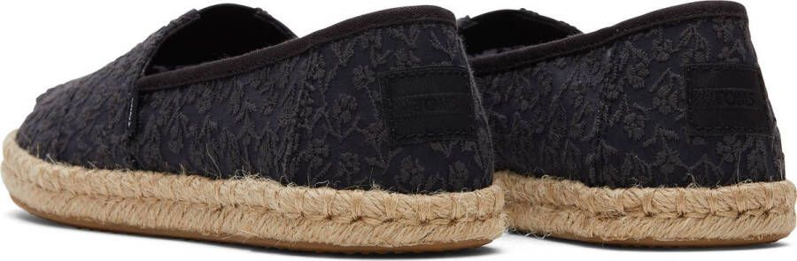 TOMS Alpargata Rope Espadrille Women Black