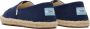 TOMS Women's Alpargata Rope Recycled Cotton Sneakers blauw - Thumbnail 6