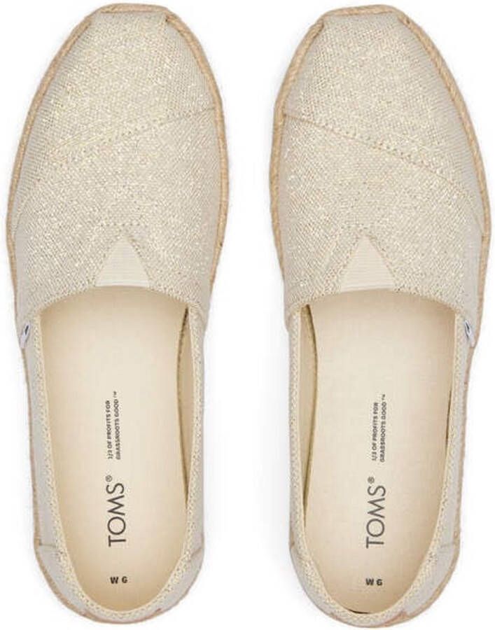 TOMS Alpargata Rope Espadrilles Dames Beige