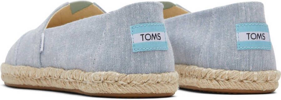 TOMS Alpargata Rope Espadrilles Dames Blauw