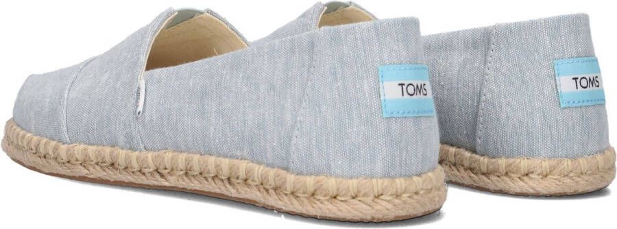 TOMS Alpargata Rope Espadrilles Dames Blauw