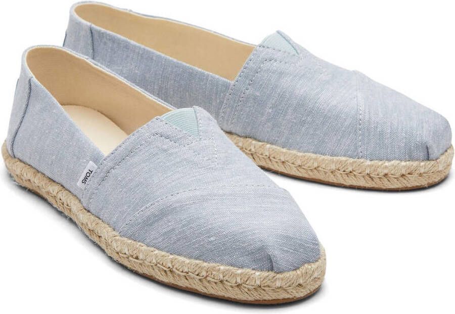 TOMS Alpargata Rope Espadrilles Dames Blauw