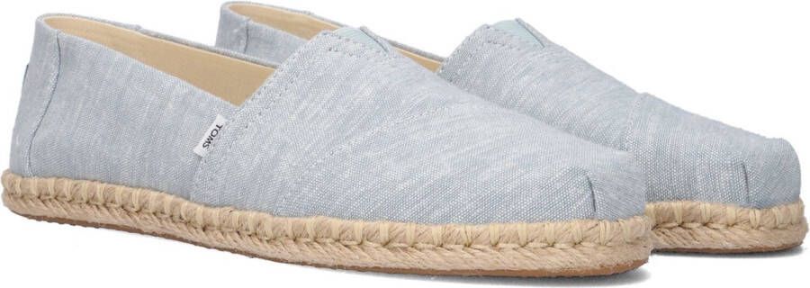 TOMS Alpargata Rope Espadrilles Dames Blauw