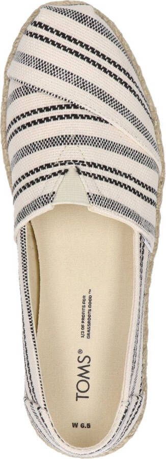 TOMS NU 21% KORTING Espadrilles ALPARGATA ROPE met zomerse dessinering - Foto 3