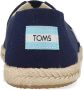 TOMS Women's Alpargata Rope Recycled Cotton Sneakers blauw - Thumbnail 4