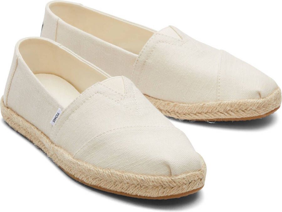 TOMS Dames Alpargata Loafers Ecru