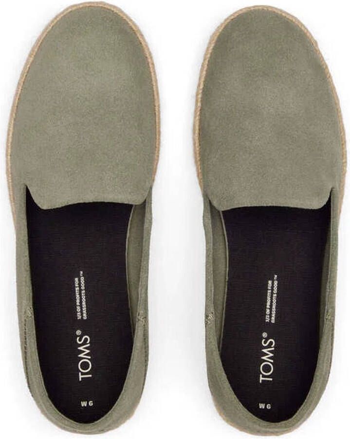 TOMS Dames Santiago Loafers Groen