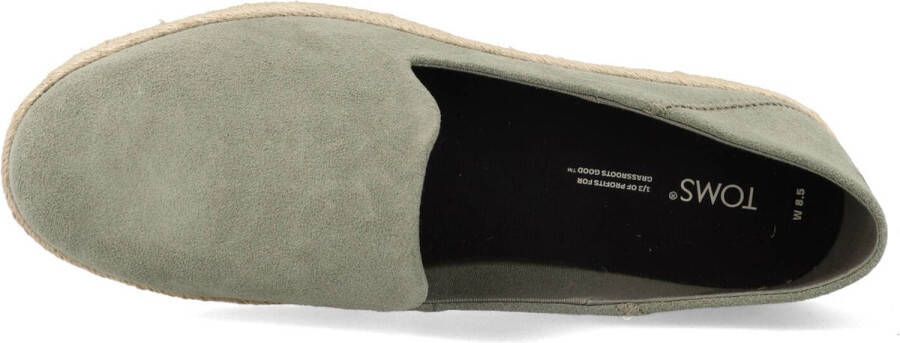 TOMS Dames Santiago Loafers Groen