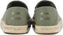 TOMS Espadrilles Heren Instappers Herenschoenen Canvas Santiago Groen - Thumbnail 2