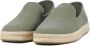 TOMS Espadrilles Heren Instappers Herenschoenen Canvas Santiago Groen - Thumbnail 4