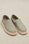 TOMS Espadrilles Heren Instappers Herenschoenen Canvas Santiago Groen - Thumbnail 7