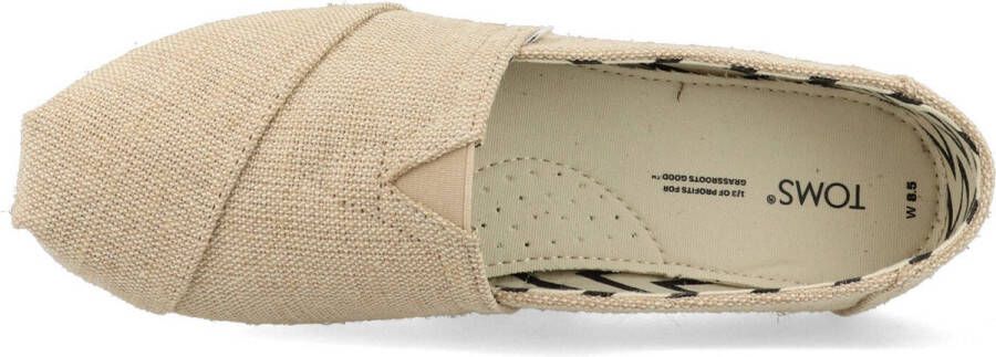 TOMS Heritage Alpargata 10018279 Beige