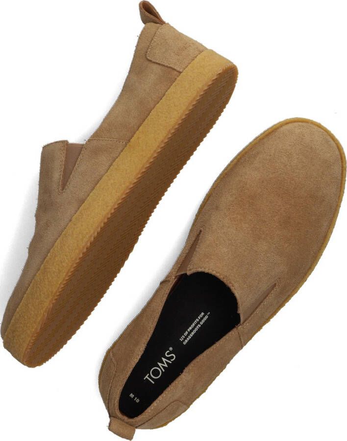 TOMS Lowden Heren Espadrilles Brown