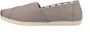 TOMS Espadrilles Dames Instappers Damesschoenen Canvas Alpargata Riviera Grijs - Thumbnail 4