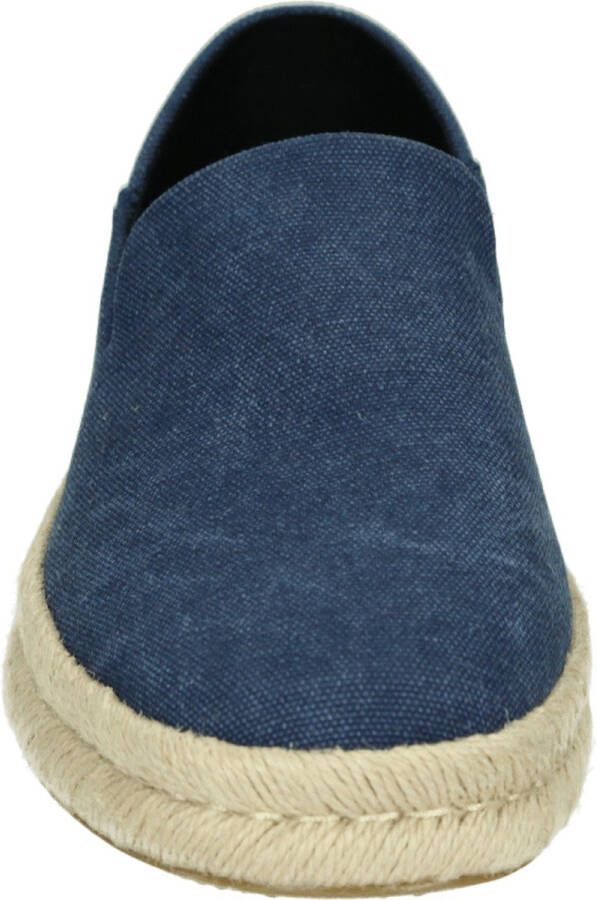TOMS Santiago heren espadrille Blauw