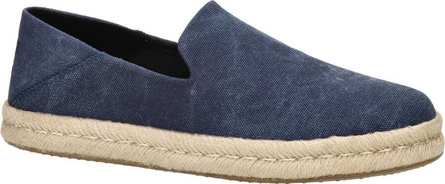TOMS Santiago heren espadrille Blauw