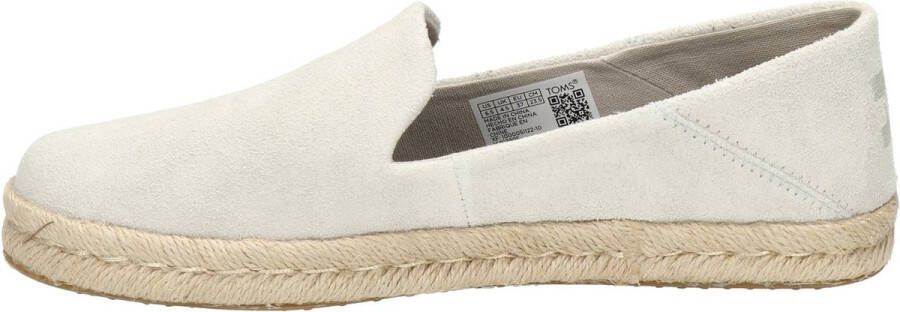 TOMS Santiago W dames espadrille Licht grijs