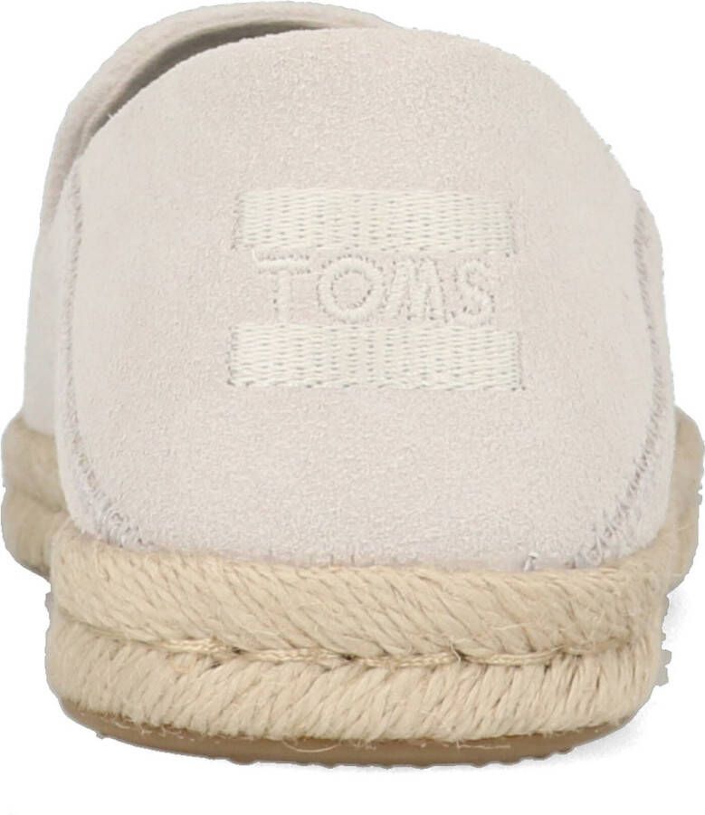 TOMS Santiago W dames espadrille Licht grijs