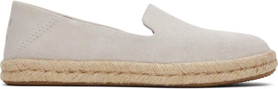 TOMS Santiago W dames espadrille Licht grijs