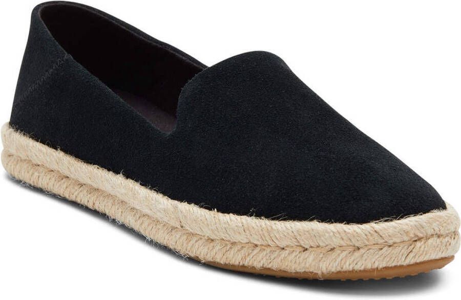 TOMS Santiago W dames espadrille Zwart