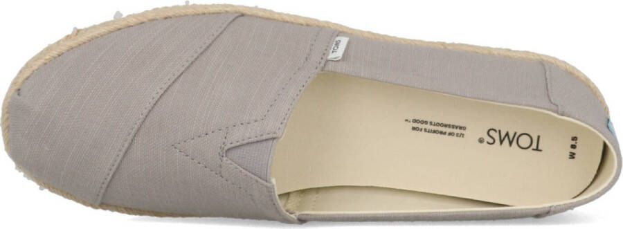 TOMS Schoenen Grijs Alpargata loafers grijs