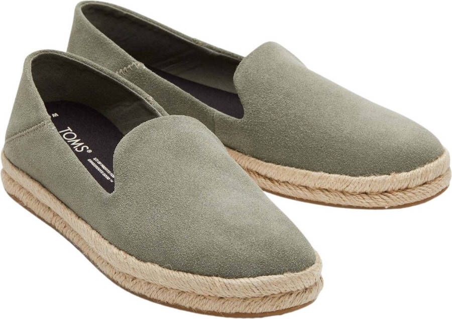 TOMS Schoenen Groen Santiago loafers groen