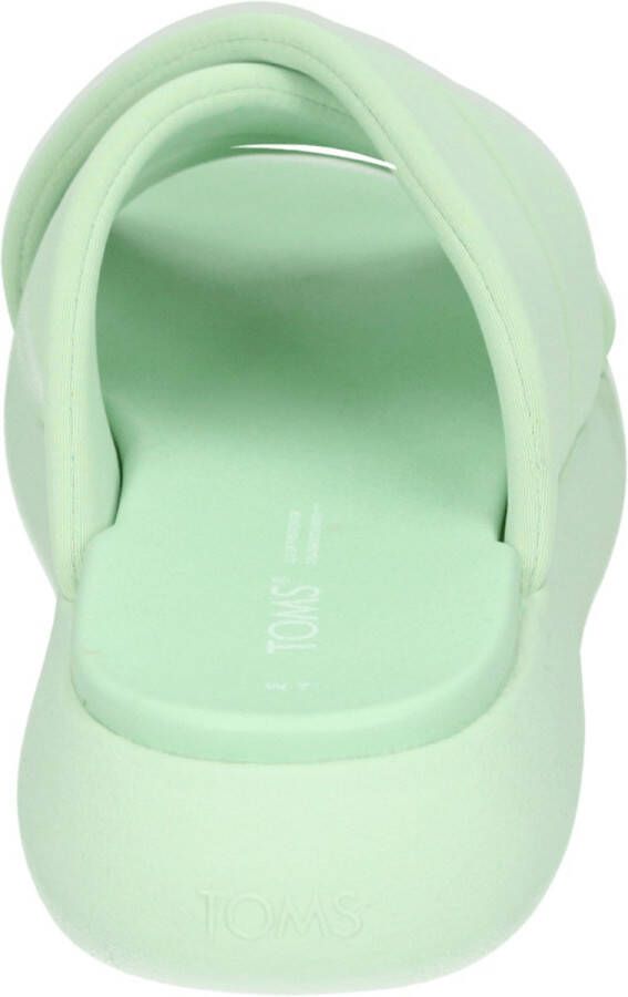 TOMS Shoes ALPARGATA MALLOW CROSSOVER Volwassenen Dames slippers Groen