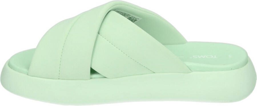 TOMS Shoes ALPARGATA MALLOW CROSSOVER Volwassenen Dames slippers Groen