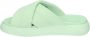 TOMS Shoes ALPARGATA MALLOW CROSSOVER Volwassenen Dames slippers Groen - Thumbnail 5