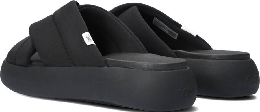 TOMS Shoes Toms -38 Alpargata Mallow Crossover Slippers Dames Zwart - Foto 5