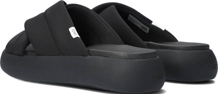 TOMS Shoes ALPARGATA MALLOW CROSSOVER Volwassenen Dames slippers Zwart