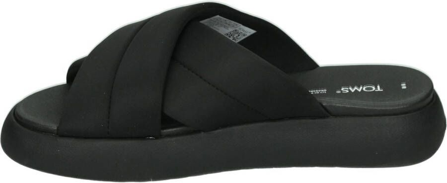 TOMS Shoes ALPARGATA MALLOW CROSSOVER Volwassenen Dames slippers Zwart