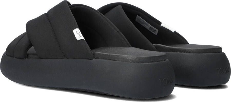 TOMS Shoes ALPARGATA MALLOW CROSSOVER Volwassenen Dames slippers Zwart