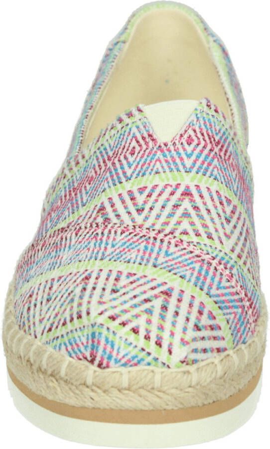 TOMS Shoes ALPARGATA PLATFORM ROPE Instappers Roze