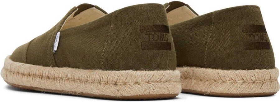 TOMS Shoes ALPARGATA ROPE 2.0 Volwassenen Instappers Groen - Foto 15
