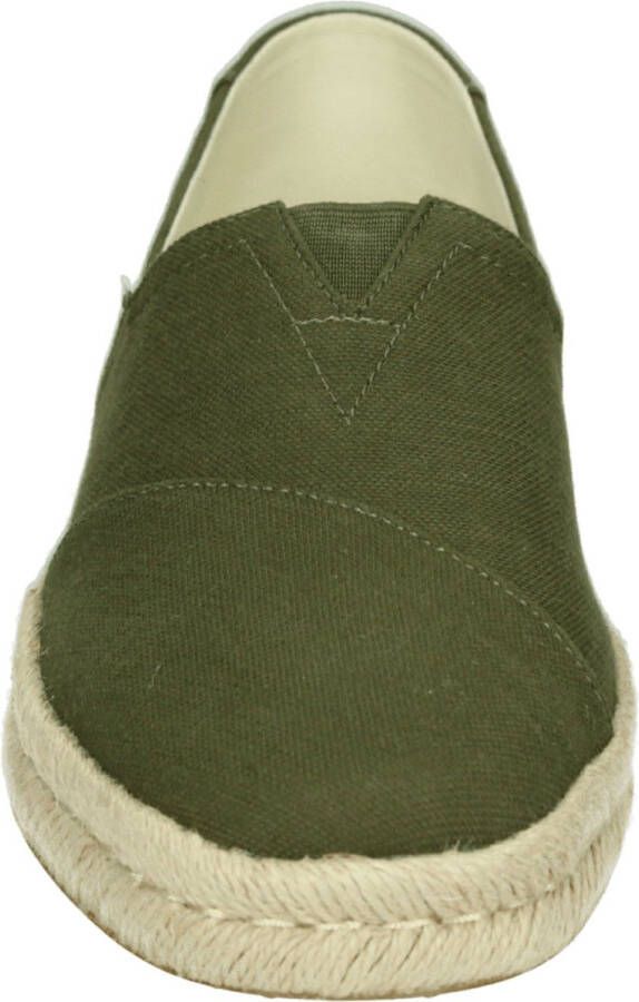 TOMS Shoes ALPARGATA ROPE 2.0 Volwassenen Instappers Groen - Foto 7