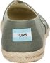 TOMS Shoes ALPARGATA ROPE Volwassenen Instappers Groen - Thumbnail 13