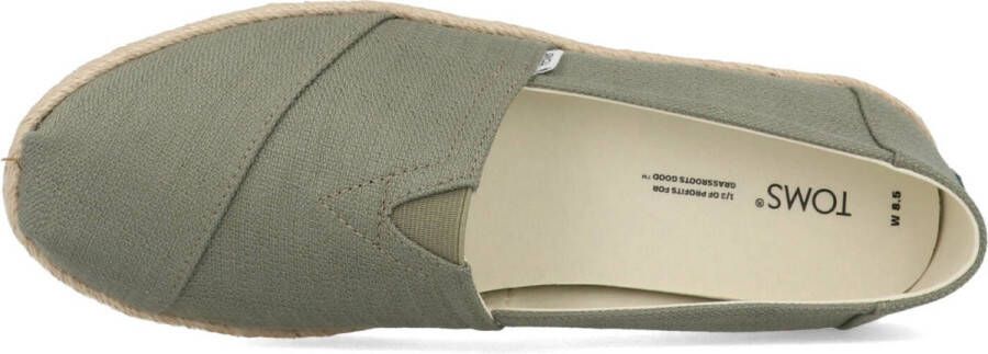 TOMS Shoes ALPARGATA ROPE Instappers Groen
