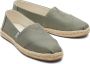 TOMS Shoes ALPARGATA ROPE Volwassenen Instappers Groen - Thumbnail 7