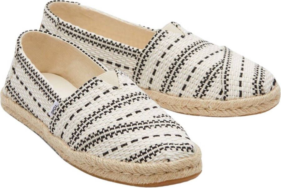 TOMS Shoes ALPARGATA ROPE Volwassenen Instappers Wit beige