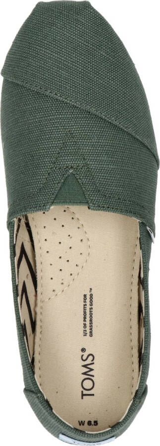 TOMS Shoes ALPARGATA Volwassenen Instappers Groen