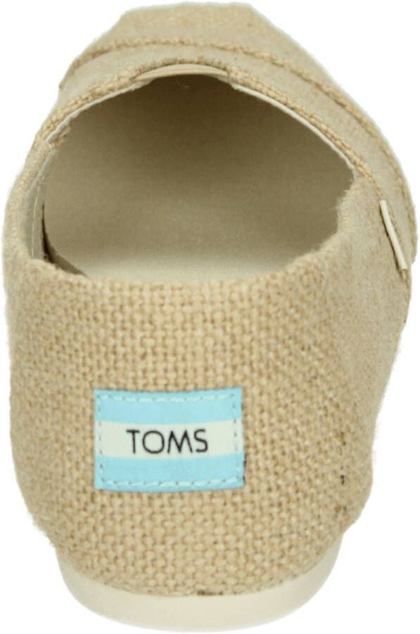 TOMS Shoes ALPARGATA Volwassenen Instappers Wit beige