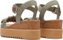 TOMS Shoes DIANA Volwassenen Sandalen met hakDames Sandalen Groen - Thumbnail 12